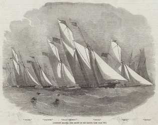 Régate de Lowestoft, la revue des yachts